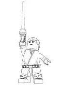 Lego Star wars kleurplaat 4